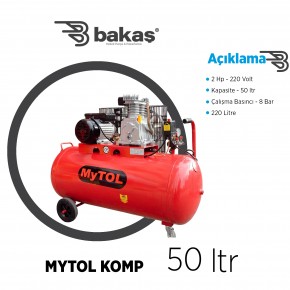 Kompresör 50 Lt