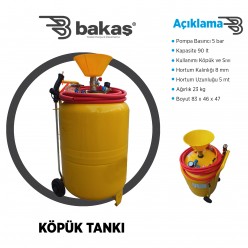 Köpük Tankı 90 Litre